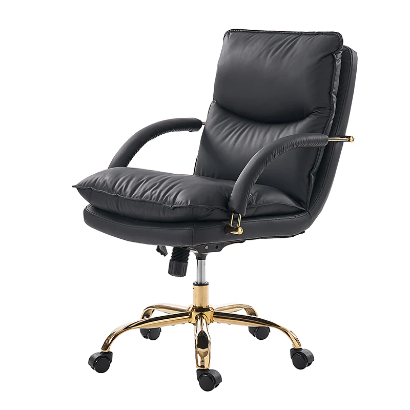 Sandy Waterproof PU Leather 360-Degree Swivel Office Chair