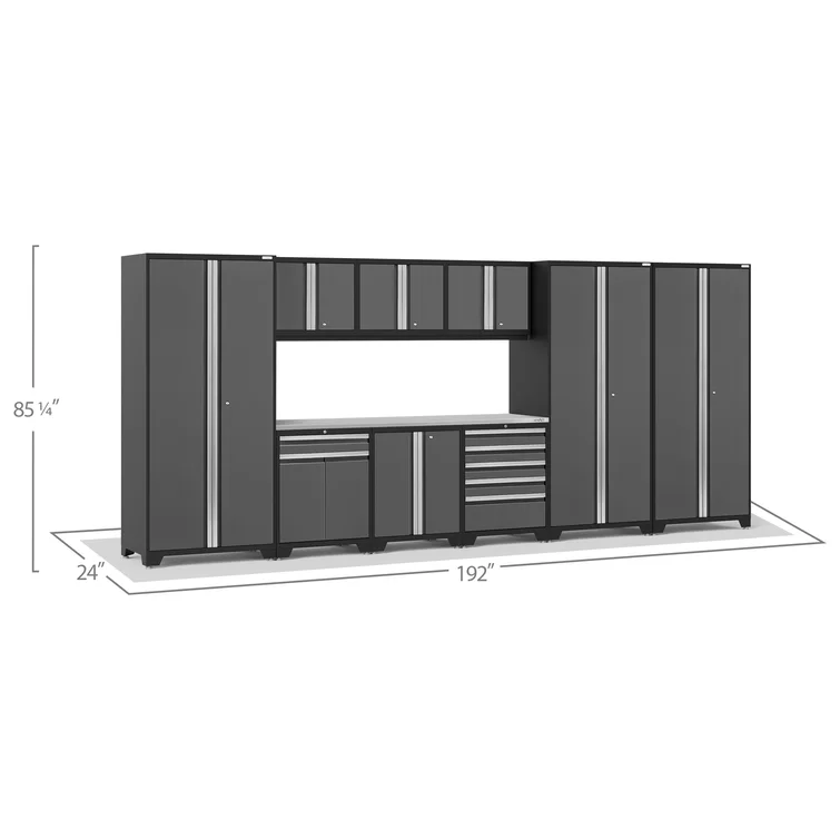 Pro Series 10 Piece Storage Cabinet Set