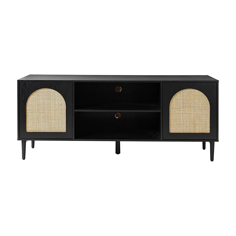 Norbert TV Stand Rattan for TVs up to 65