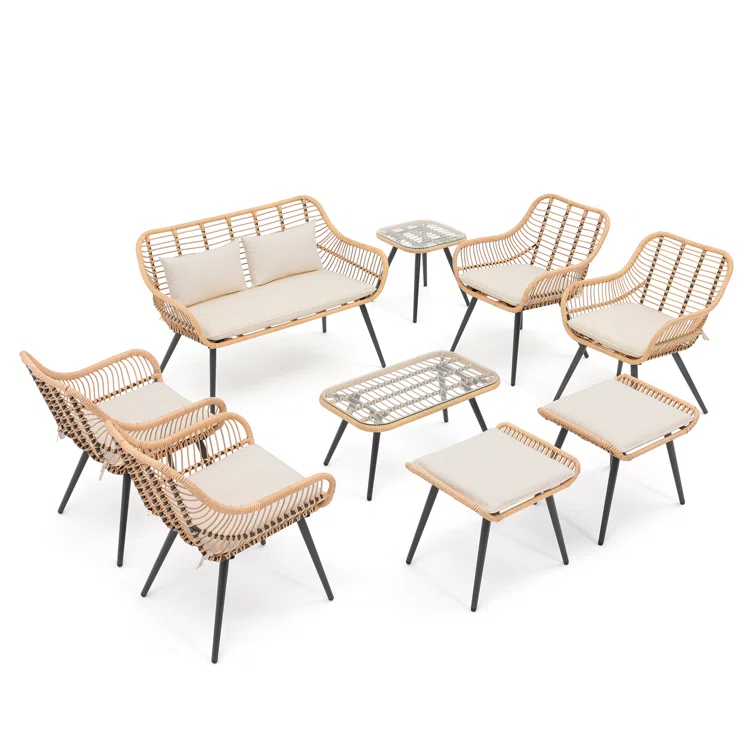 Marrakech 6 - Person Outdoor Seating Group with Cushions