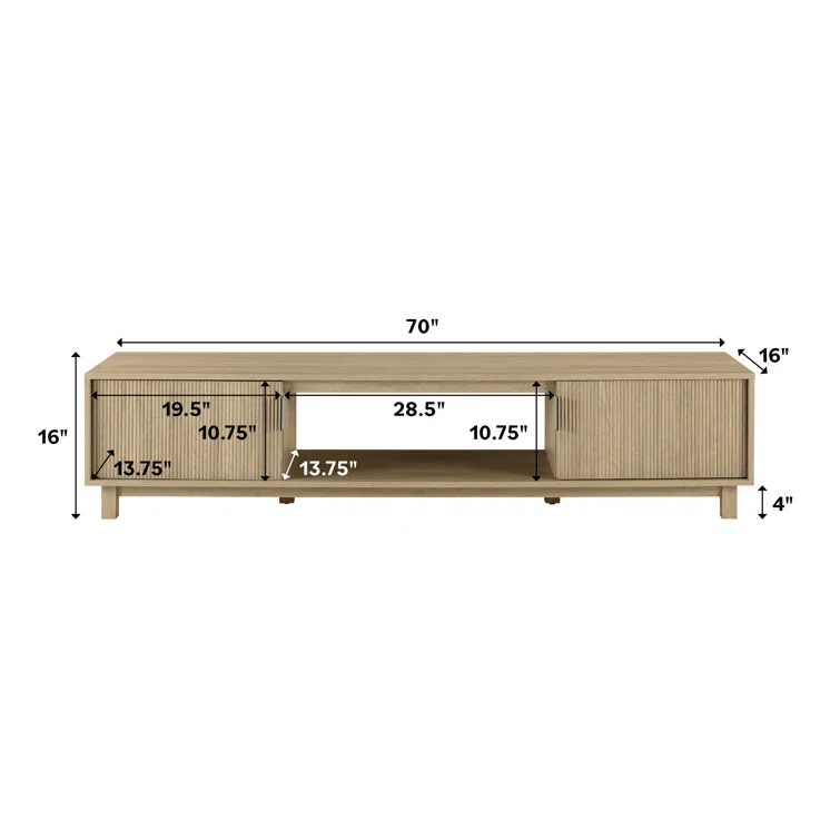Farmann 2-Door TV Stand