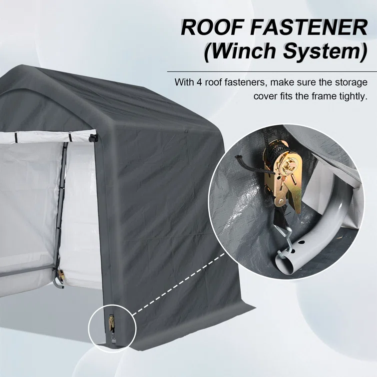 Polypropylene Portable Storage Shed