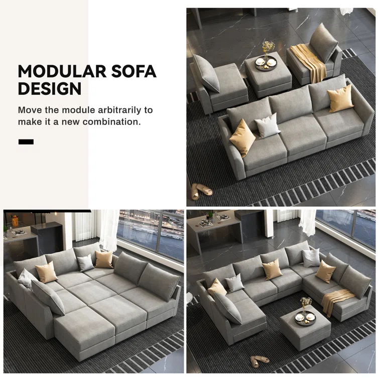 Extra Large Sectional Couches Corner Modular Sectional Sofa