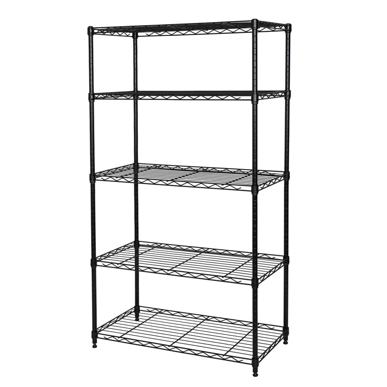 30" W 5-Tier Steel Shelving