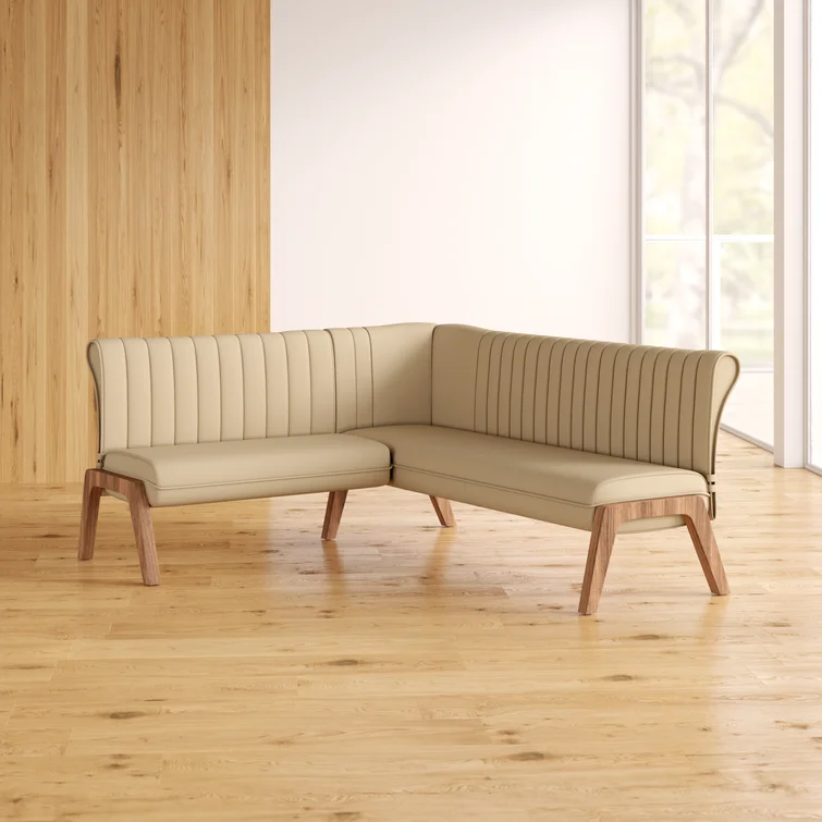 Mele Faux Leather Sectional