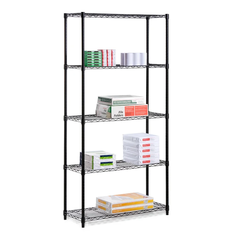 Wayfair Basics® Alexandrina 5-Tier Shelving Unit (72" H x 36" W x 18" D)