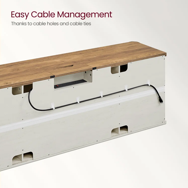 Cesilee TV Stand for TVs up to 75