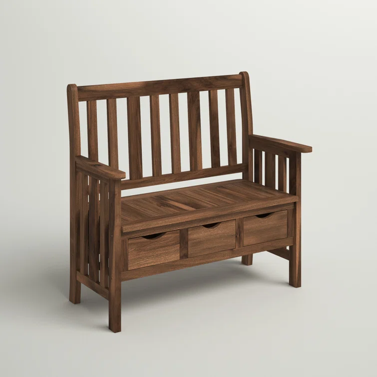 Ponce Acacia Outdoor Bench