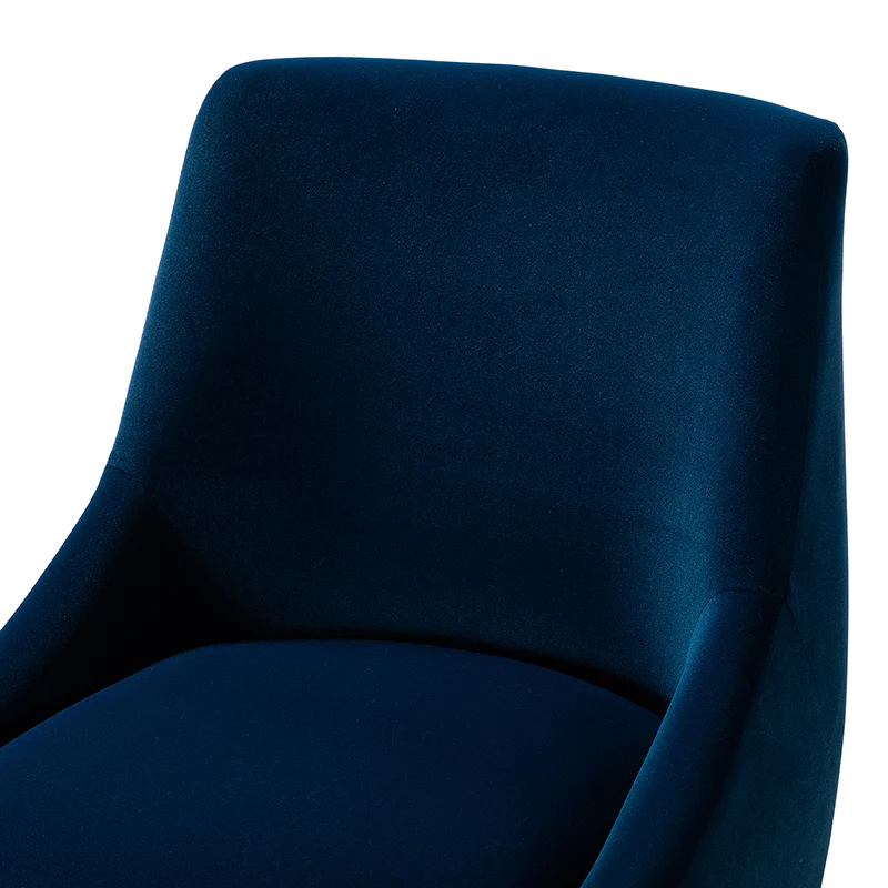 Holly Velvet Office Chair