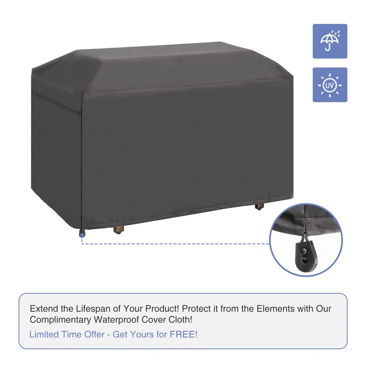 Modular Slanted Back Patio Furniture Sets & Sofa Cover