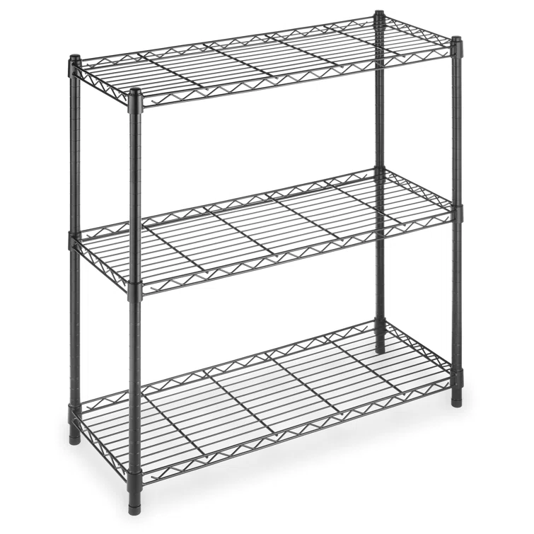Tiverton 23.15'' W Steel Height -Adjustable Shelving Unit