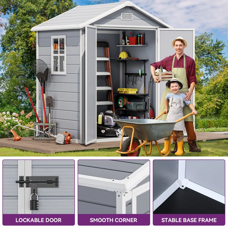 Resin Storage Shed