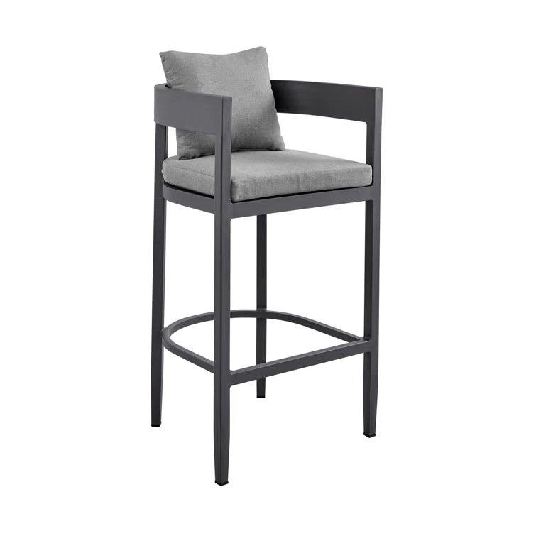 Elza 4 - Person Rectangular Outdoor Dining Set with Cushions