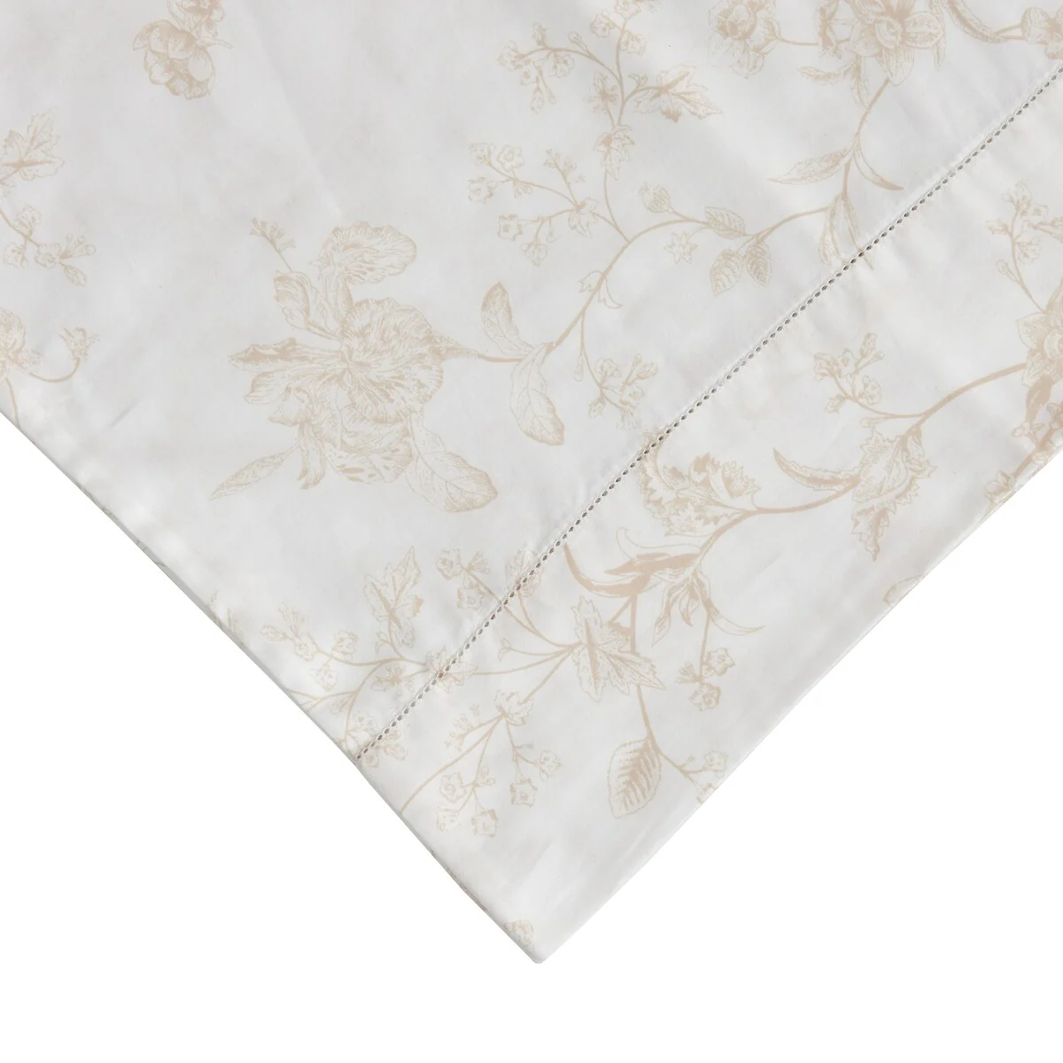 Printed Design Cotton Collection 400TC Hemstitch Garden Bouquet Collection
