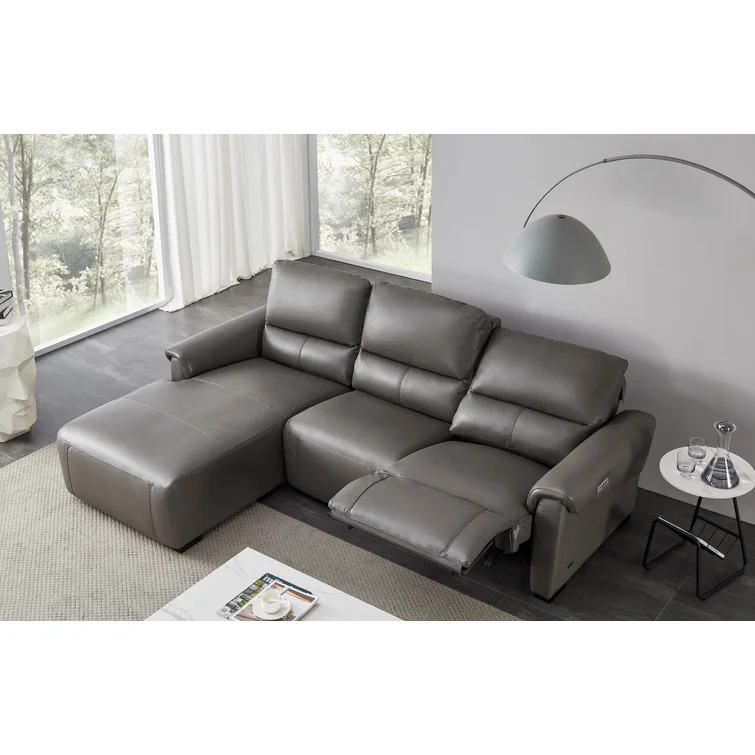 Minnich 2 - Piece Upholstered Power Reclining Sectional