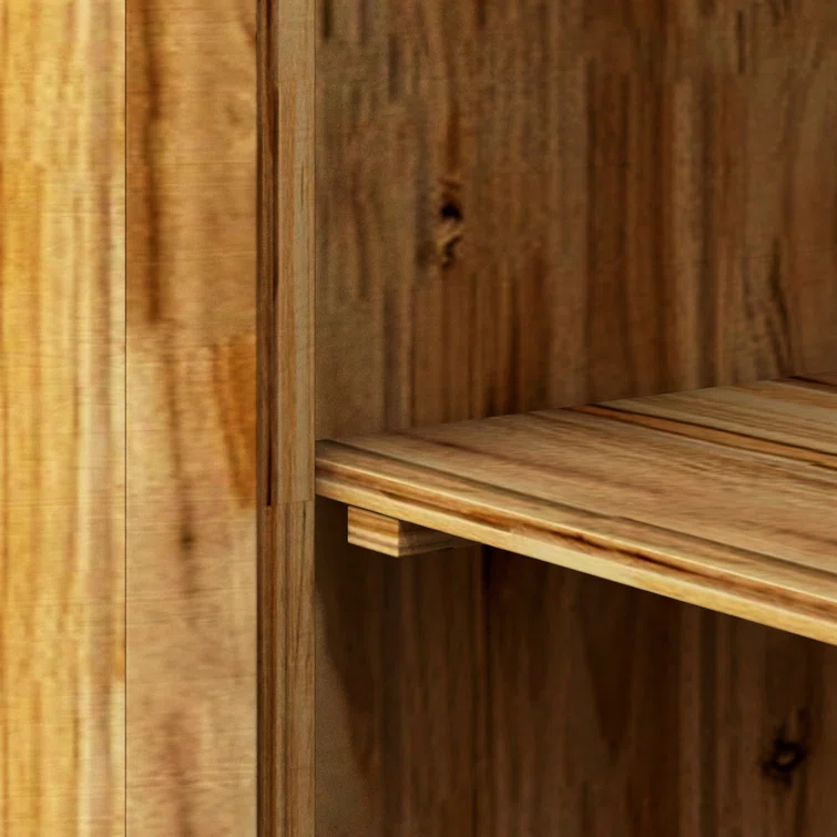 Bucur 3 ft. W x 1 ft. D Solid + Manufactured Wood Vertical Tool Shed