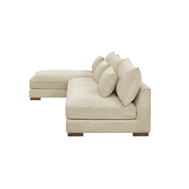 Aveion 2 - Piece Corduroy Sectional