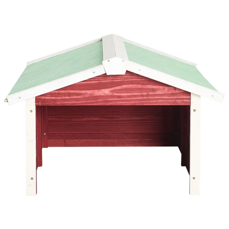 VidaXL Lawnmower Shed Automower Cover Patio Robot Mower Shelter Solid Firwood