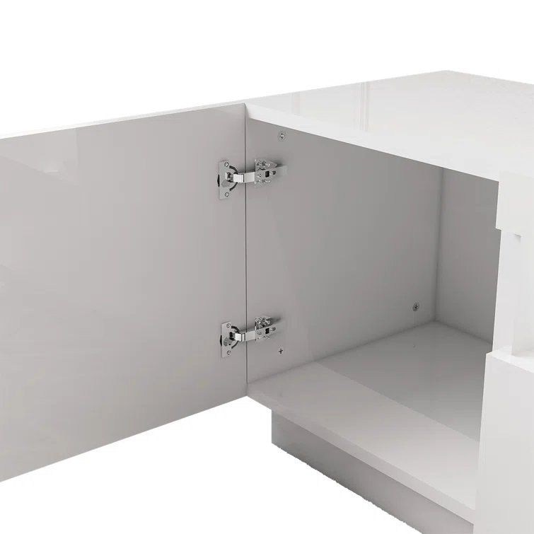 Brascom Media Console TV Stand For TVs Up To 70