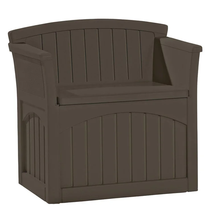Suncast Outdoor Bench with 31 Gallon Storage Seat