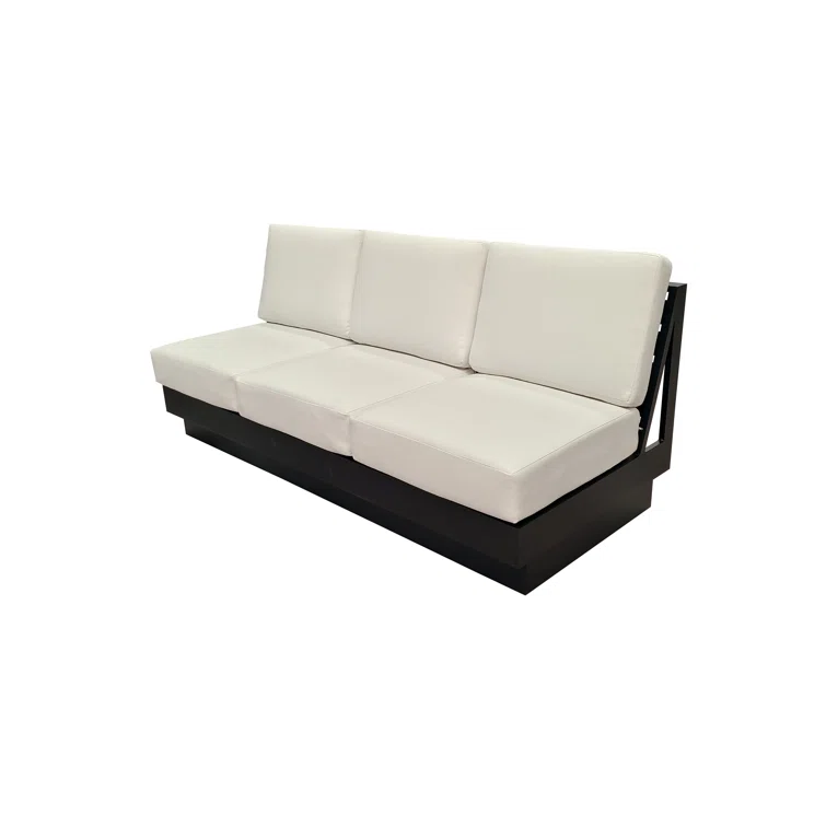 Lucca 4-Piece Outdoor Seating Group with Swivel Chairs and Sunbrella Cushions