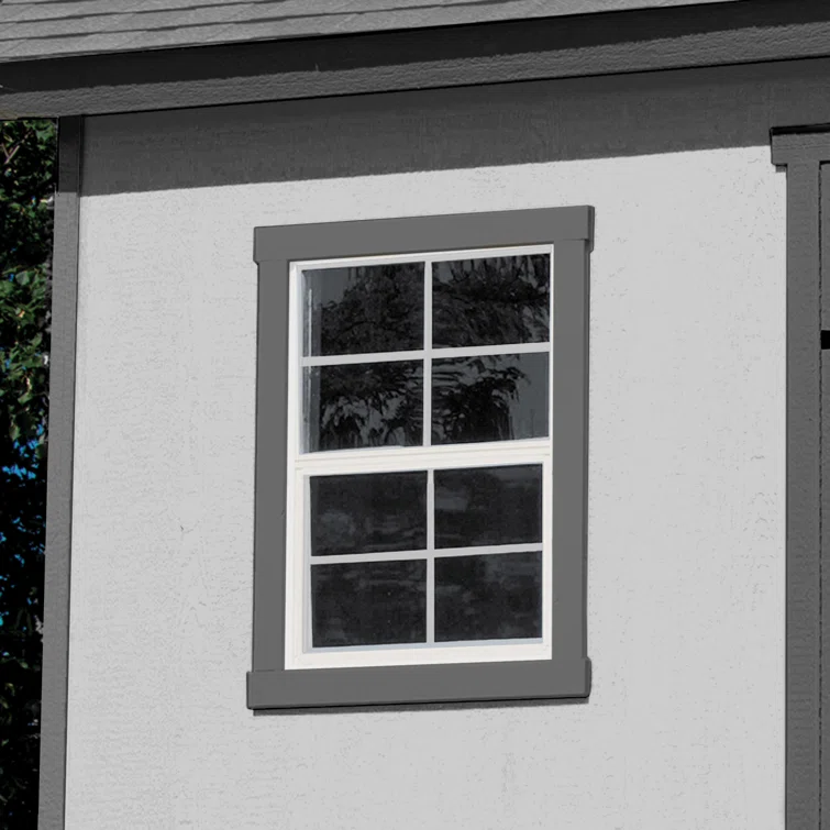 Beachwood 10 ft. W x 12 ft. D Wood Storage Shed With Floor