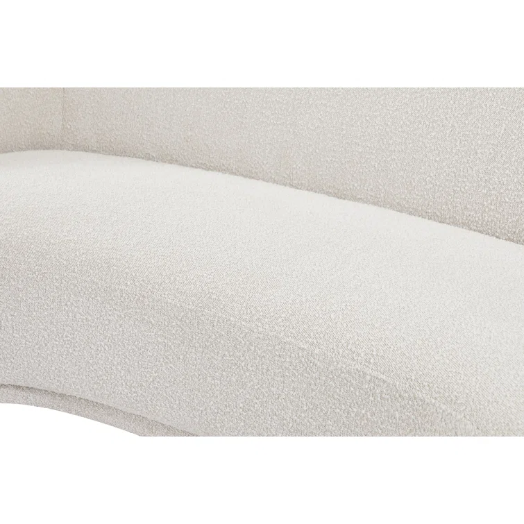 Daetyn 64" Rolled Arm Chesterfield Loveseat