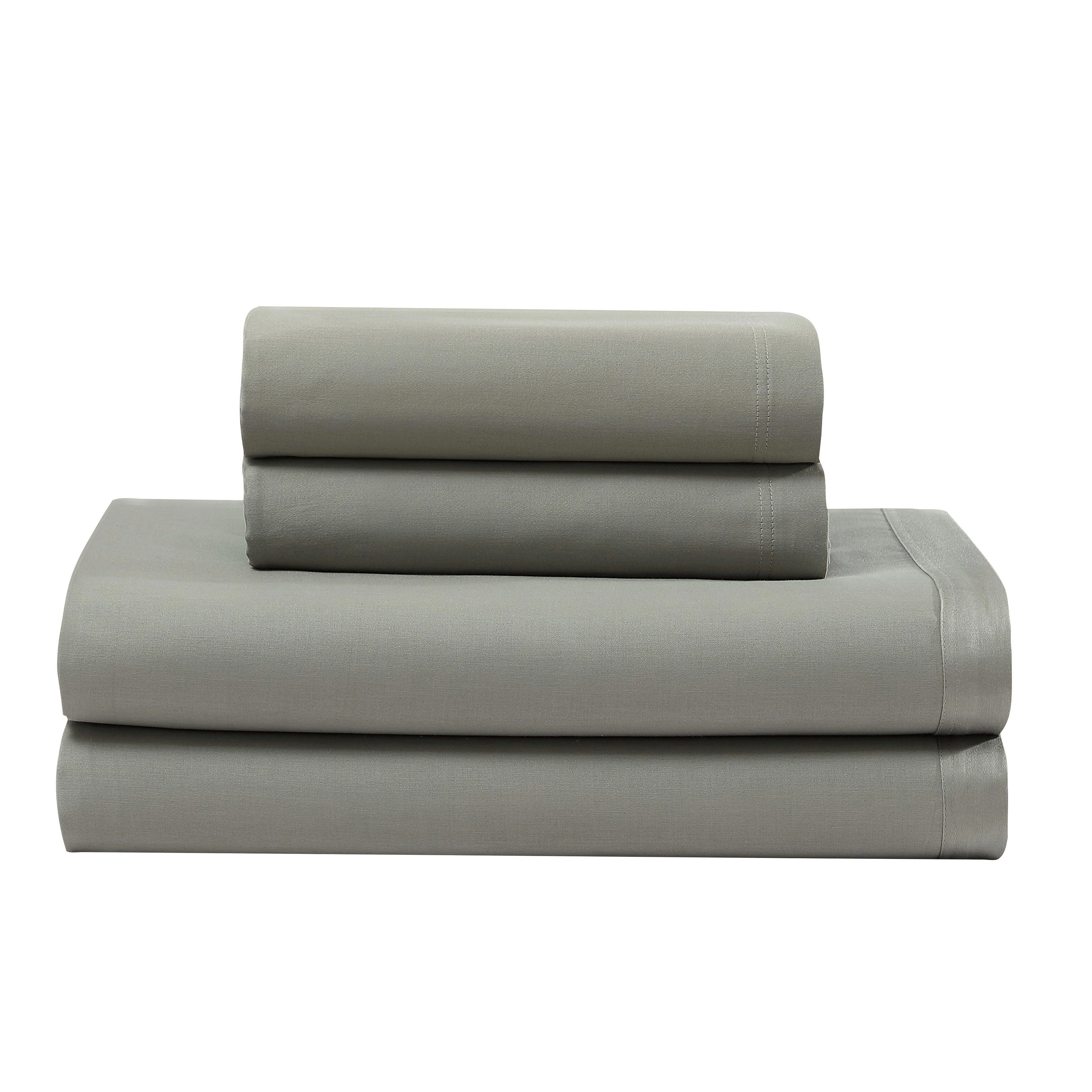 Calvin Klein Organic Earth Solid 4 Piece Sheet Set
