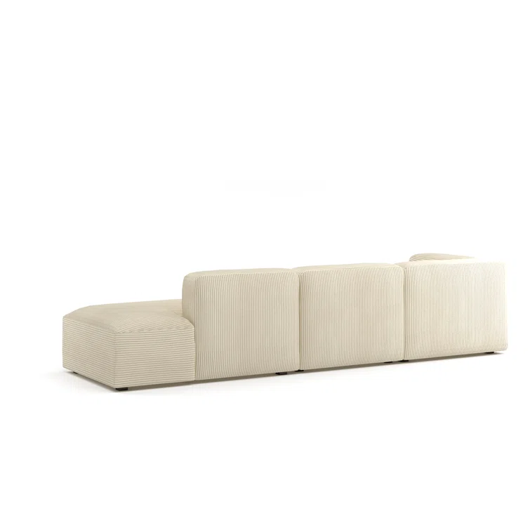 Winnie 4 - Piece Corduroy Sectional