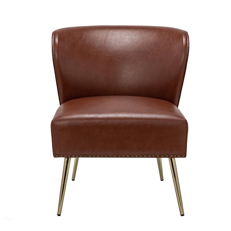 Angela Leather Side Chair