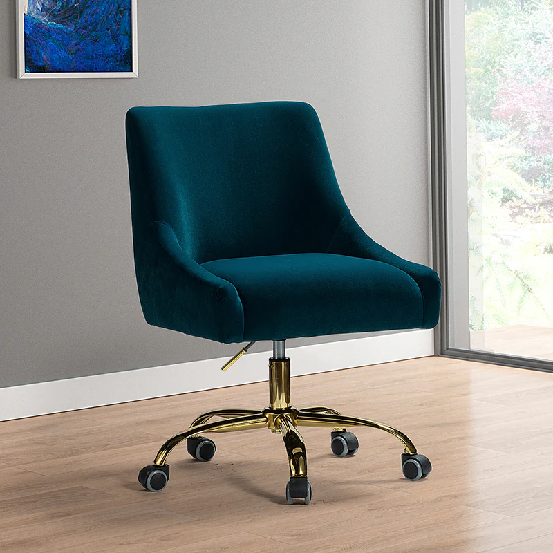 Holly Velvet Office Chair