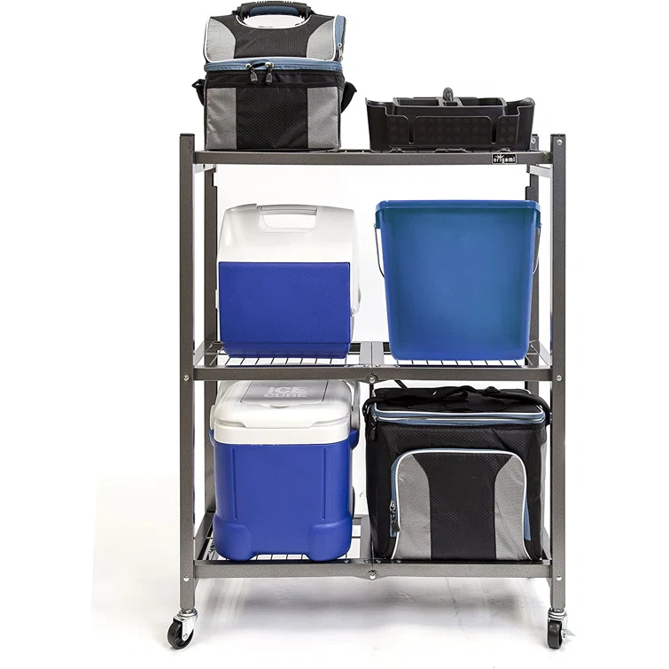 Nakita Shelf Storage Rack & Wheels