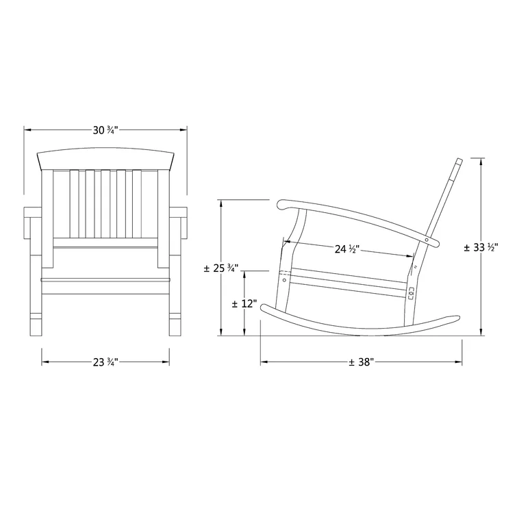 Summerton Teak 2 - Person Outdoor Seating Group