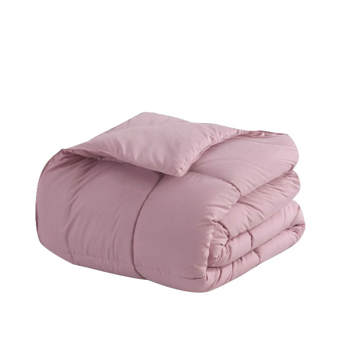 Luxury Microfiber Down Alternative Comforter, Antique Rose