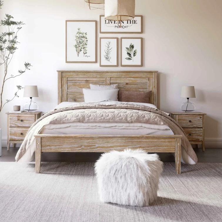 Greenport Solid Wood Bed