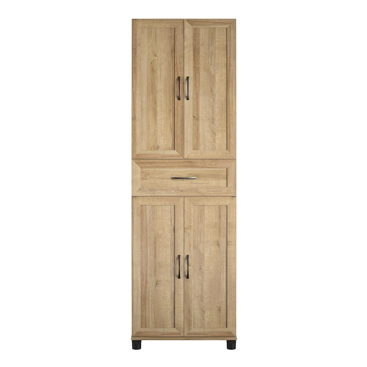 Aleg Framed Storage Cabinet with Drawer