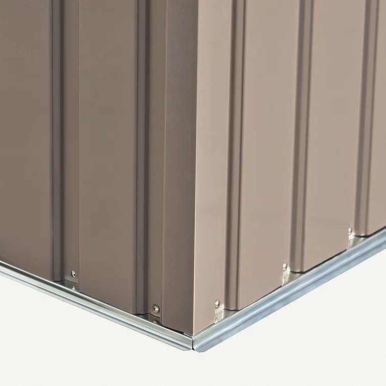 6 ft. W x 4 ft. D Metal Lean-To Garage Shed