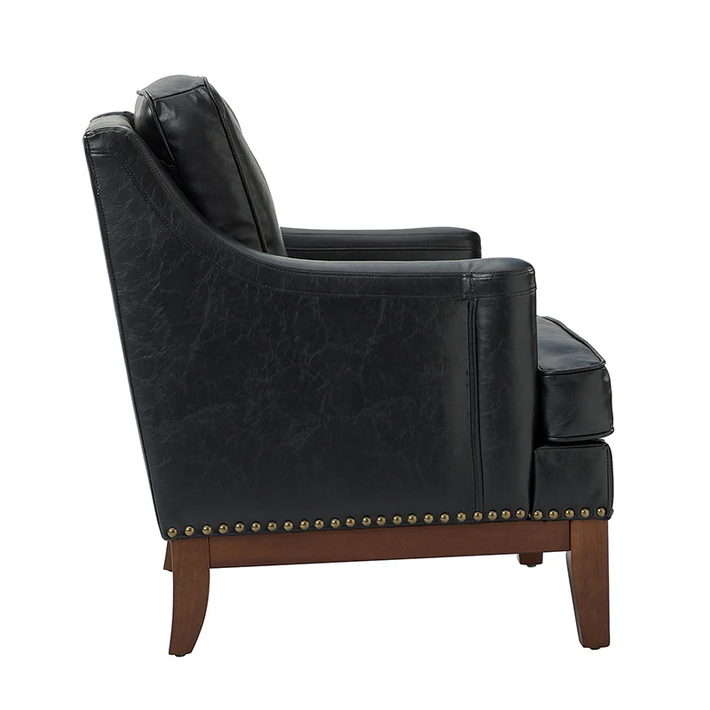 Christoph Vegan Leather Armchair