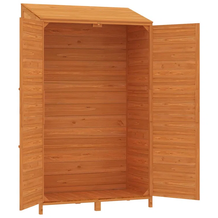 VidaXL Outdoor Storage Shed Garden Shed Wooden Storage Shed Solid Fir Wood