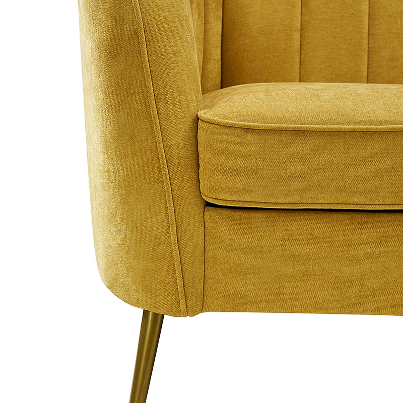 Emilio Contemporary Tufted Back Elegant and Comfortable Loveseat