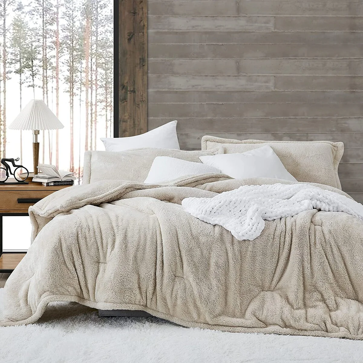 The Original Plush - Coma Inducer? Oversized Comforter - Natural Taupe