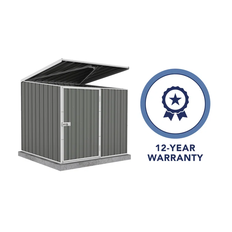 Utility 5 ft. W x 5 ft. D Metal Storage Shed