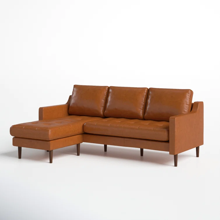 Daylen 2 - Piece Leather Sectional