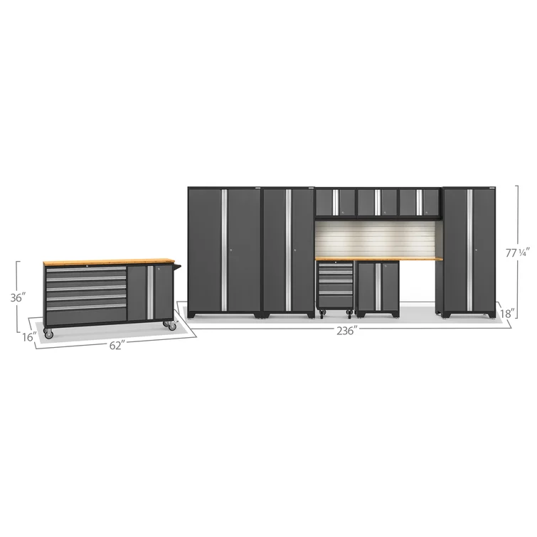 Bold Series 11 Piece Complete Storage System Set