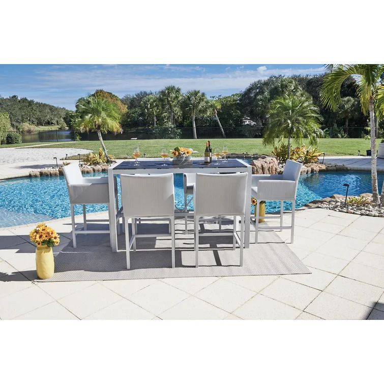 6 - Person Rectangular Outdoor Dining Set