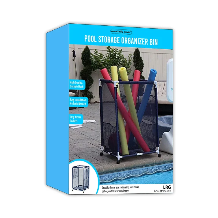 Essentially Yours 24'' W 0 Gallons Water Resistant Plastic Deck Box with Wheels