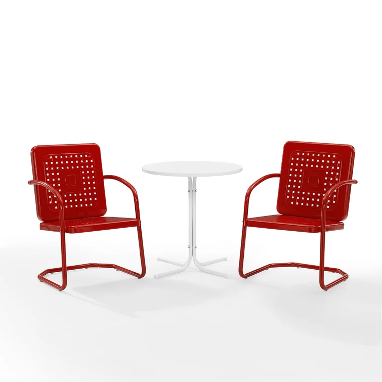 Landyn 2 - Person Round Outdoor Dining Set