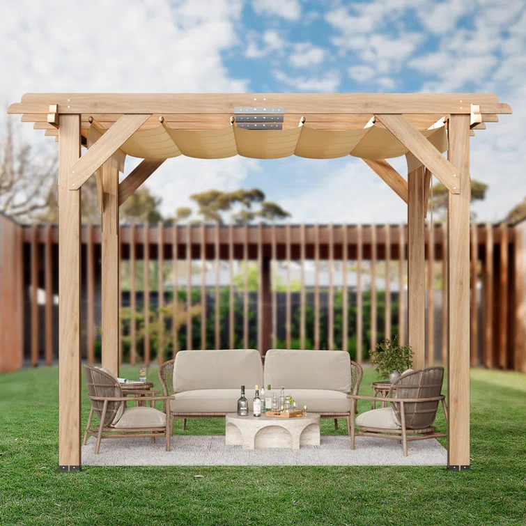 Carport Wood Corner Garage Shed