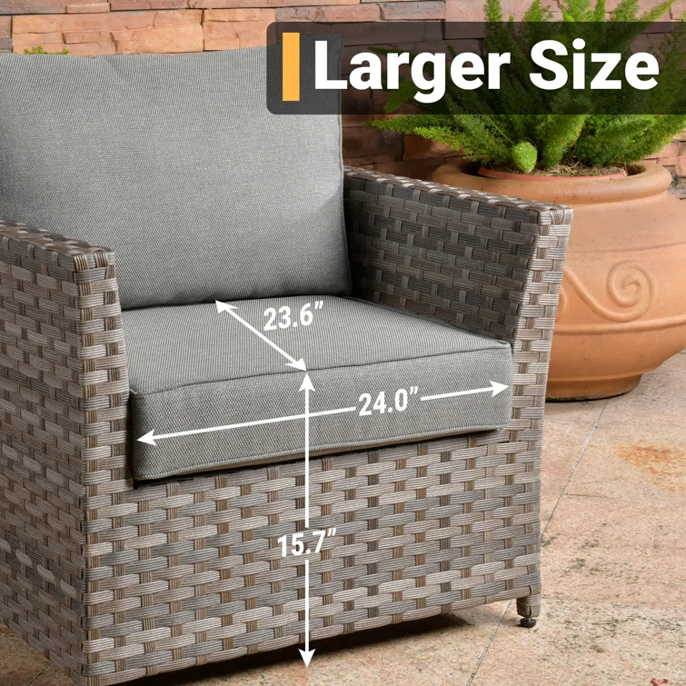 Cassville 6 - Person Outdoor Seating Group with Cushions