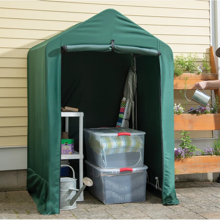 4 ft. W x 3.91 ft. D Plastic Portable Storage Shed